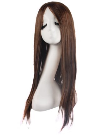 28 Inch/70cm Women Special Natural Long Straight Wig (Brown)